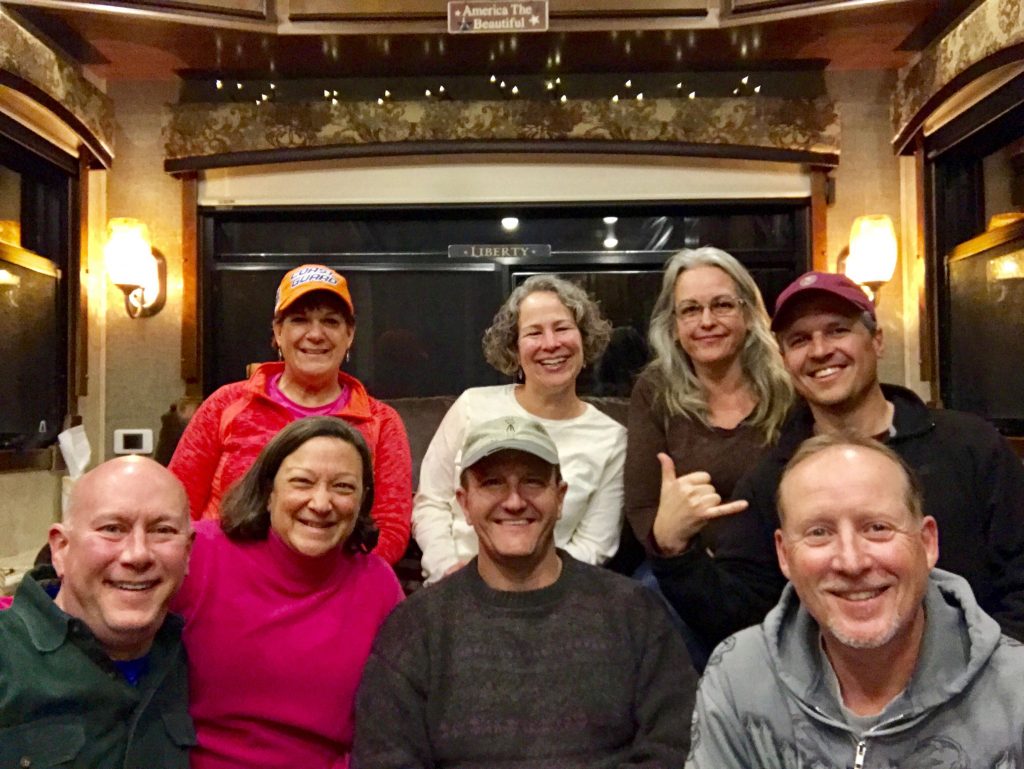 Movie night in Quartzsite