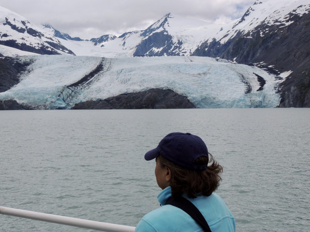 Approaching Portage Glacier