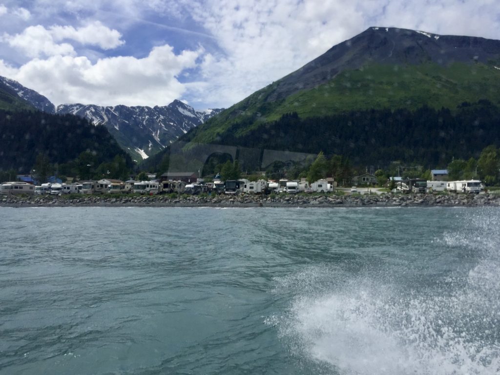 Seward Waterfront Park from the Marmot Dreamer