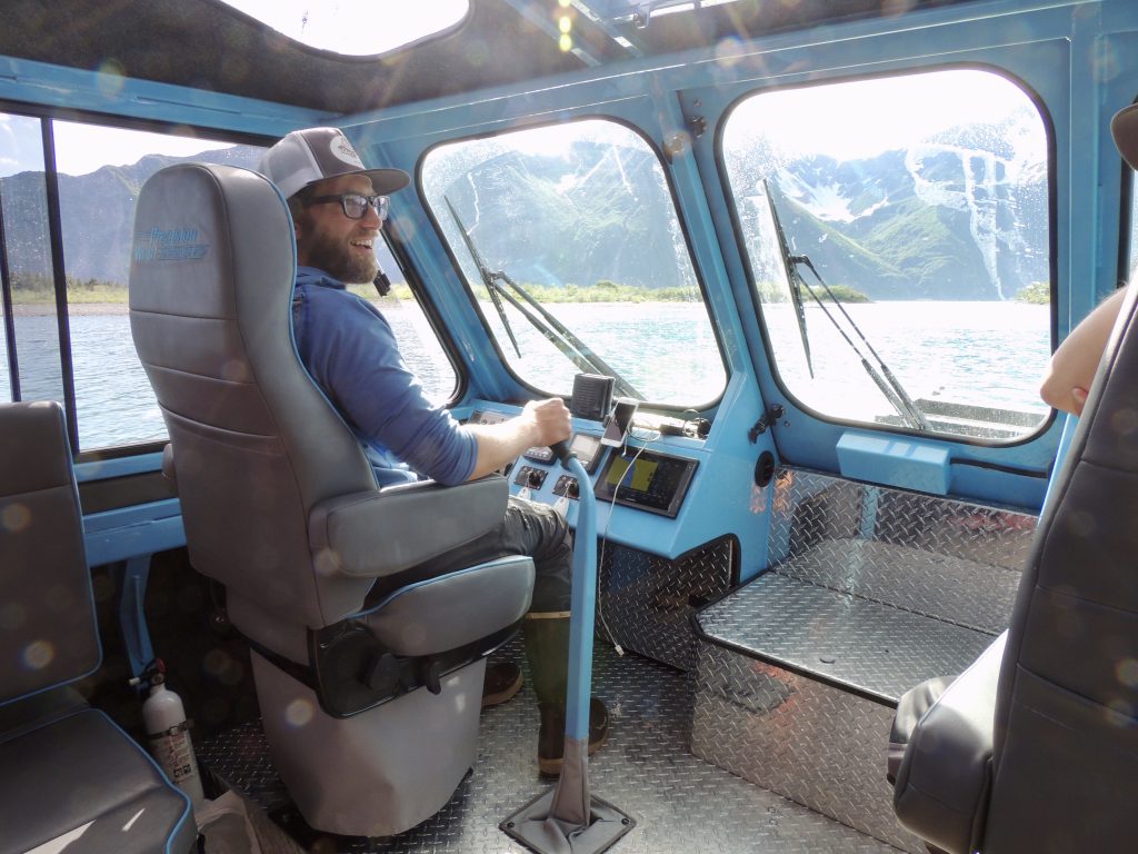 Driving the jetboat