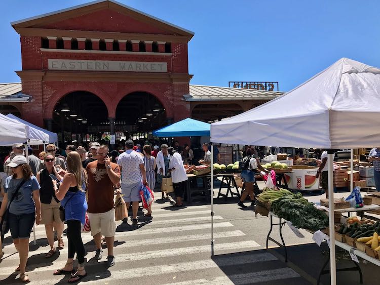 In the middle of Detroit's Eastern Market