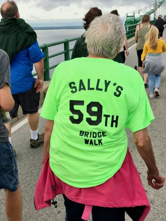 Sally's 59th Bridge Walk