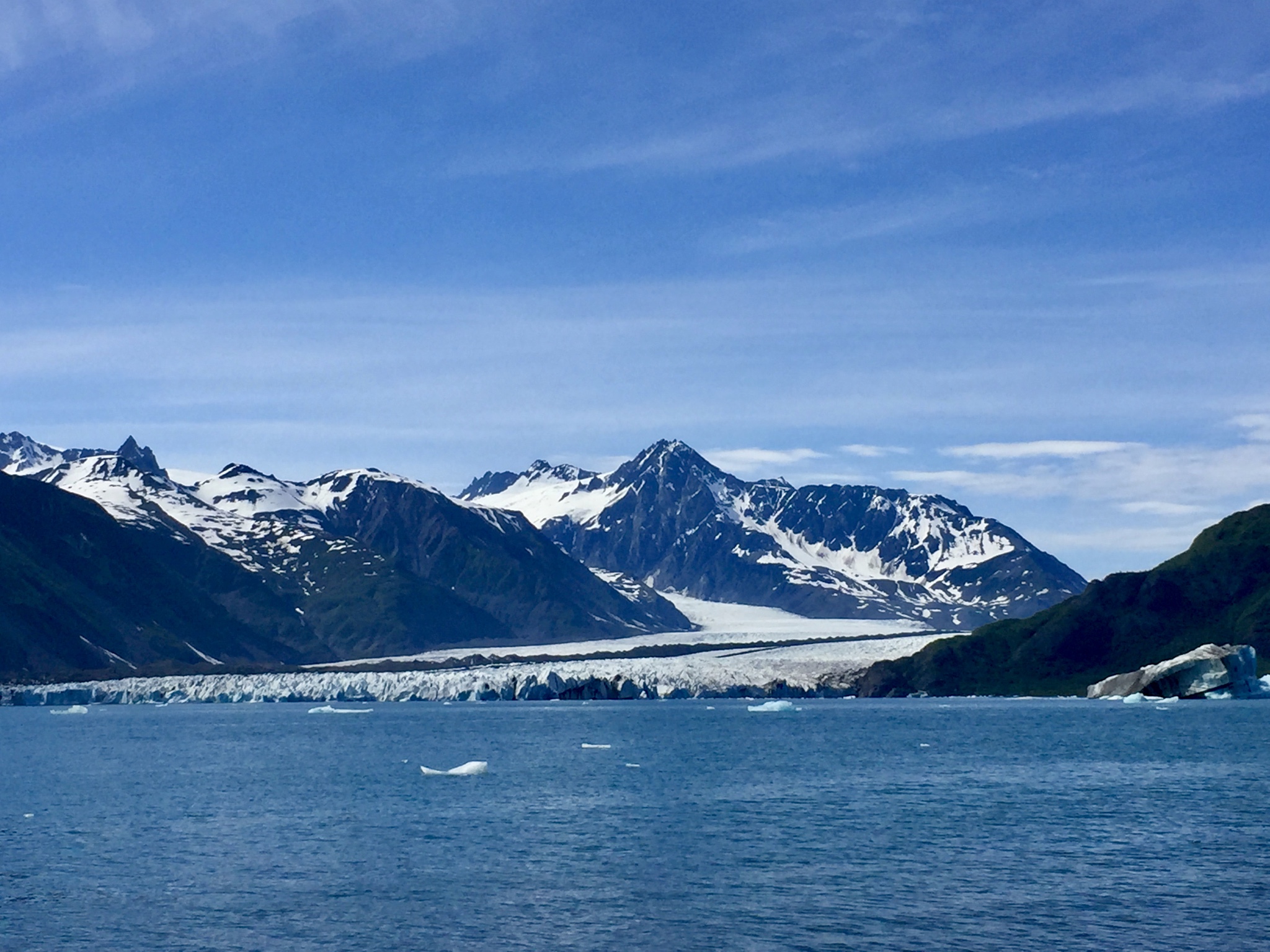 Kayaking At Bear Glacier In Kenai Fjords National Park | Landmark ...