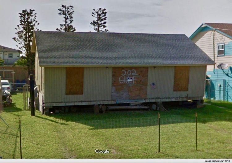 202 Gulf St. in June 2018, after Harvey and before it was torn down