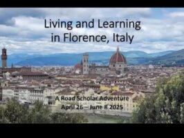 Recap of our six weeks in Florence (video)