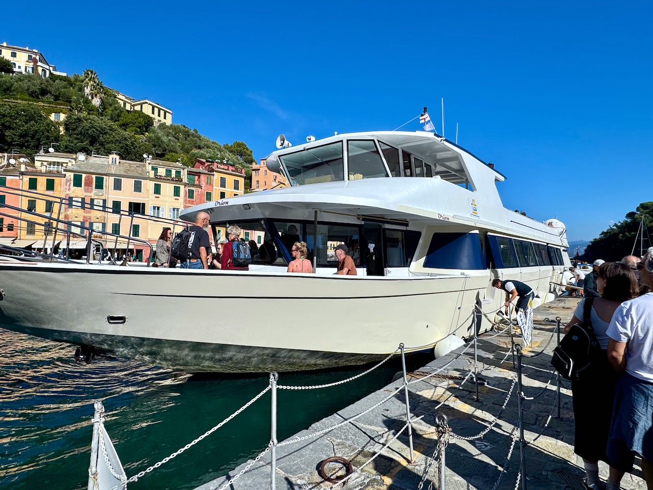 boarding-ferry-back-to-santa-margherita-landmark-adventures